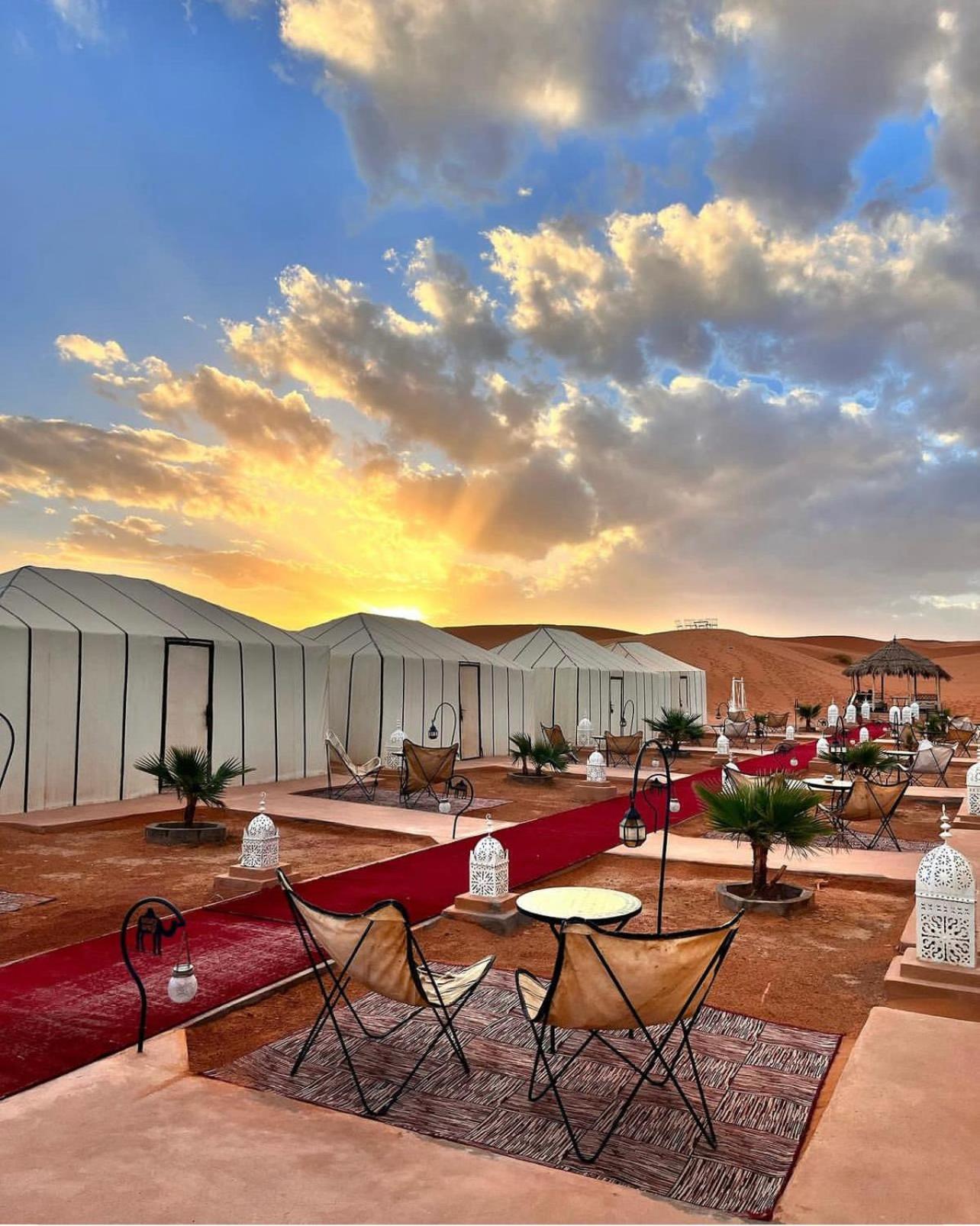 Luxury Camp Of Dar Morocco 호텔 메르주가 외부 사진